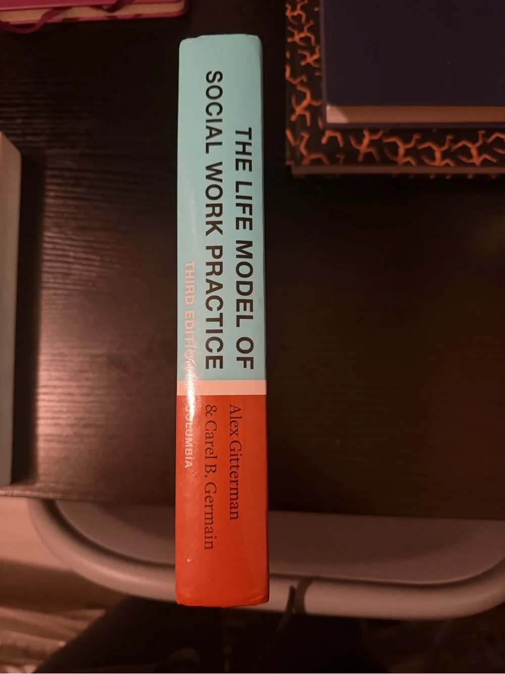 The Life Model of Social Work Practice - Aqua & Red Hardcover Book